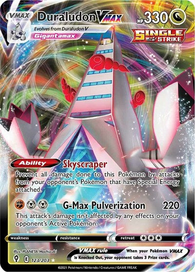 Duraludon VMAX SWSH07: Evolving Skies (123/203) (Ultra Rare)