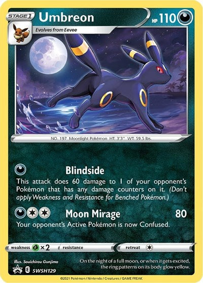 Umbreon SWSH: Sword & Shield Promo Cards (SWSH129) (Promo)