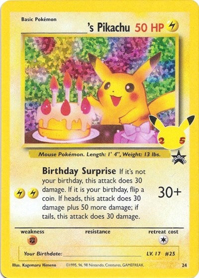 ______'s Pikachu Celebrations: Classic Collection (24/53) (Classic Collection)
