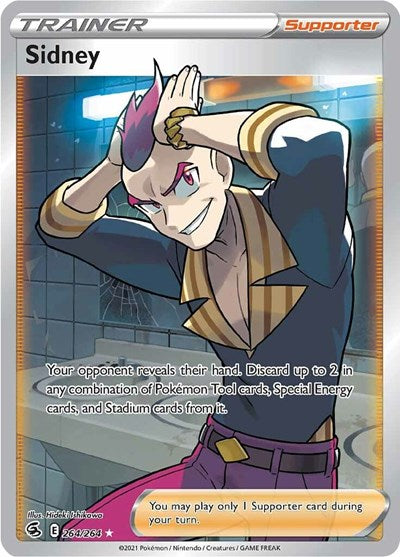 Sidney (Full Art) SWSH08: Fusion Strike (264/264) (Ultra Rare)