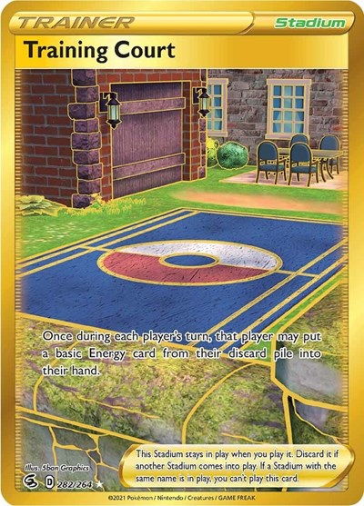 Training Court (Secret) SWSH08: Fusion Strike (282/264) (Secret Rare)