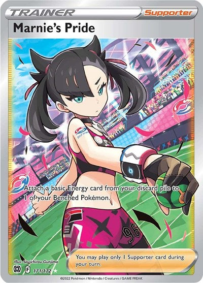 Marnie's Pride (Full Art) SWSH09: Brilliant Stars (171/172) (Ultra Rare)