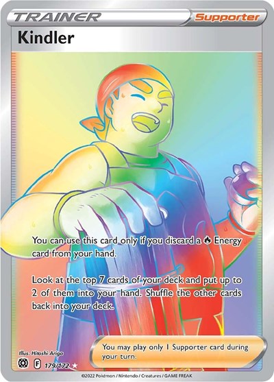 Kindler (Secret) SWSH09: Brilliant Stars (179/172) (Secret Rare)