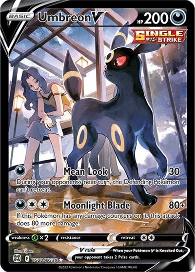 Umbreon V SWSH09: Brilliant Stars Trainer Gallery (TG22/TG30) (Ultra Rare)