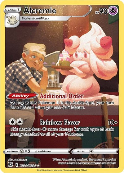 Alcremie SWSH09: Brilliant Stars Trainer Gallery (TG08/TG30) (Ultra Rare)