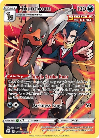 Houndoom SWSH09: Brilliant Stars Trainer Gallery (TG10/TG30) (Ultra Rare)