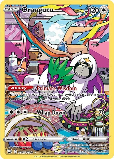 Oranguru SWSH09: Brilliant Stars Trainer Gallery (TG12/TG30) (Ultra Rare)