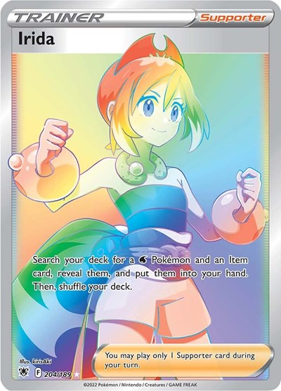 Irida (Secret) SWSH10: Astral Radiance (204/189) (Secret Rare)