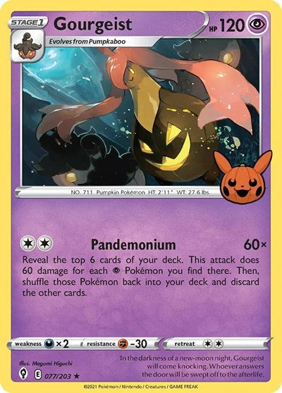 Gourgeist Trick or Trade BOOster Bundle (077/203) (Promo)