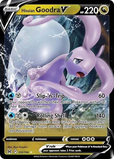 Hisuian Goodra V SWSH11: Lost Origin (135/196) (Ultra Rare)