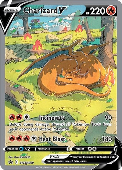 Charizard V SWSH: Sword & Shield Promo Cards (SWSH260) (Promo)