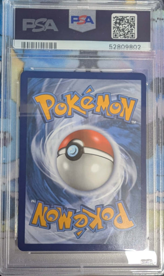 PSA 9 - Unbroken Bonds - Rechiram & Charizard GX #194