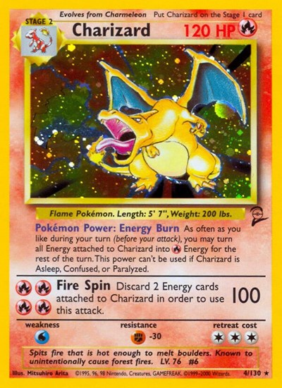 Charizard Base Set 2 (004/130) (Holo Rare)
