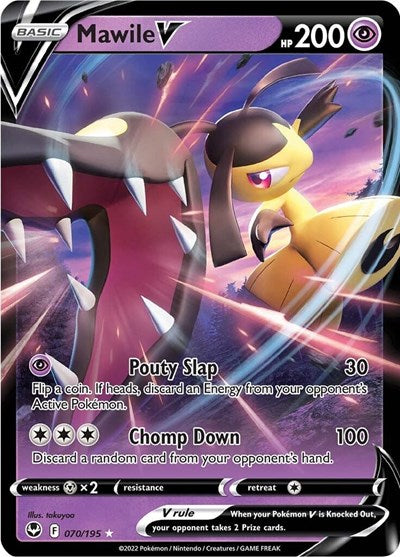 Mawile V SWSH12: Silver Tempest (070/195) (Ultra Rare)