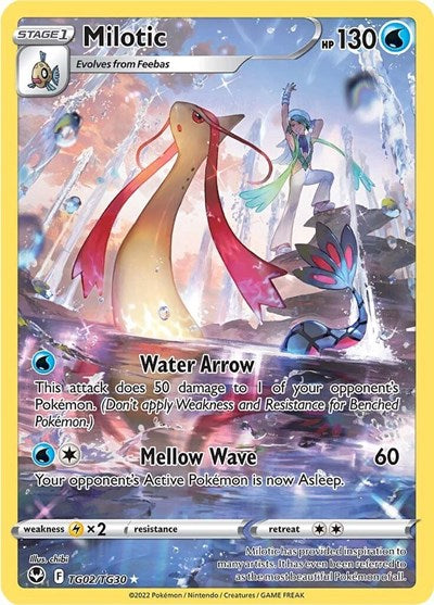 Milotic SWSH12: Silver Tempest Trainer Gallery (TG02/TG30) (Ultra Rare)