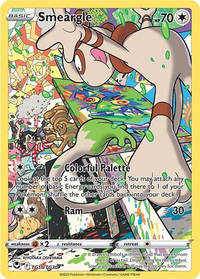 Smeargle SWSH12: Silver Tempest Trainer Gallery (TG10/TG30) (Ultra Rare)