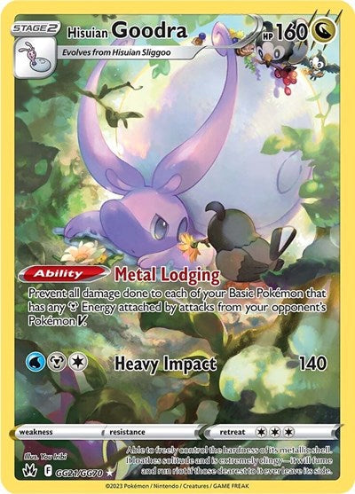 Hisuian Goodra SWSH: Crown Zenith: Galarian Gallery (GG21/GG70) (Ultra Rare)