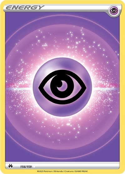 Psychic Energy (Texture) (Full Art) SWSH: Crown Zenith (156/159) (Ultra Rare)