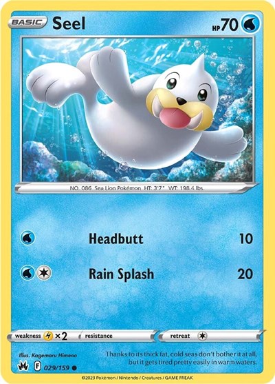Seel SWSH: Crown Zenith (029/159) (Common)