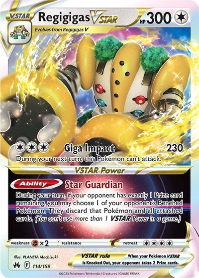 Regigigas VSTAR SWSH: Crown Zenith (114/159) (Ultra Rare)