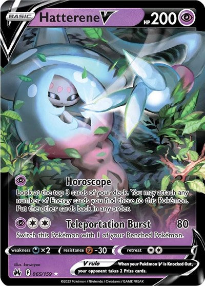 Hatterene V SWSH: Crown Zenith (065/159) (Ultra Rare)