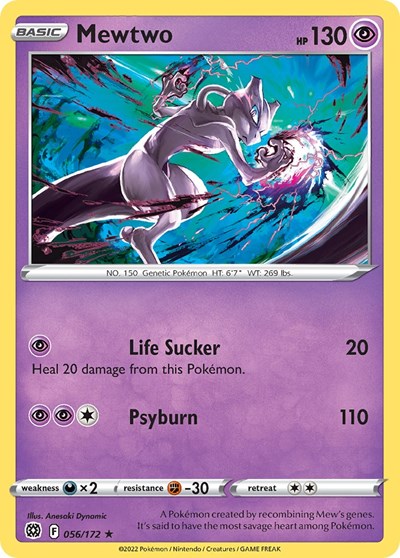 Mewtwo (Cosmos Holo) Miscellaneous Cards & Products (056/172) (Promo)