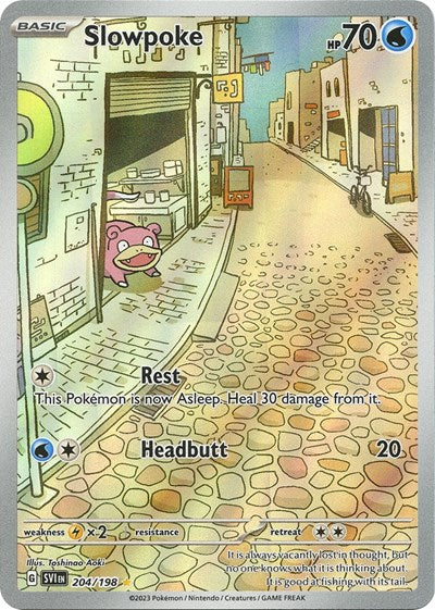 Slowpoke SV01: Scarlet & Violet Base Set (204/198) (Illustration Rare)