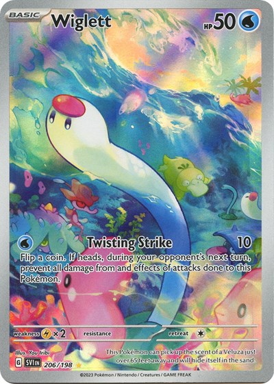 Wiglett SV01: Scarlet & Violet Base Set (206/198) (Illustration Rare)