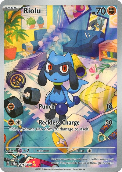 Riolu SV01: Scarlet & Violet Base Set (215/198) (Illustration Rare)