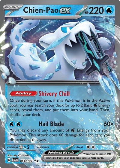 Chien-Pao ex SV02: Paldea Evolved (061/193) (Double Rare)