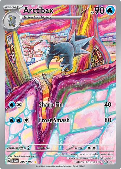 Arctibax SV02: Paldea Evolved (209/193) (Illustration Rare)