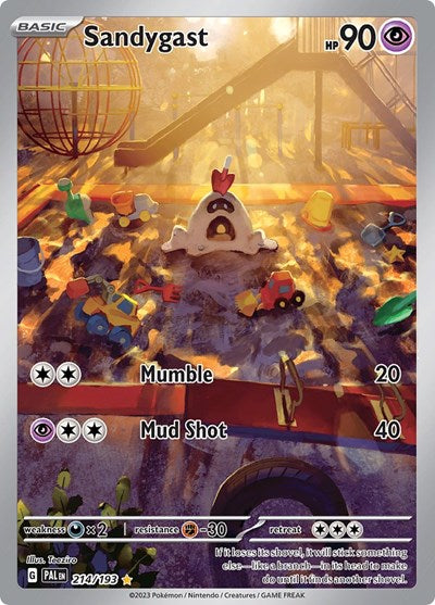 Sandygast SV02: Paldea Evolved (214/193) (Illustration Rare)