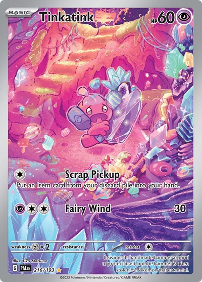 Tinkatink SV02: Paldea Evolved (216/193) (Illustration Rare)