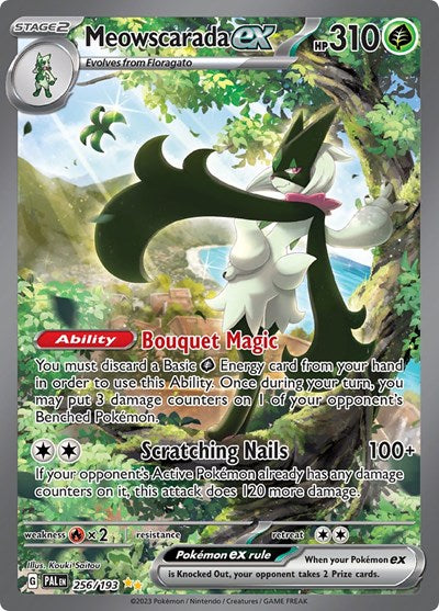 Meowscarada ex SV02: Paldea Evolved (256/193) (Special Illustration Rare)