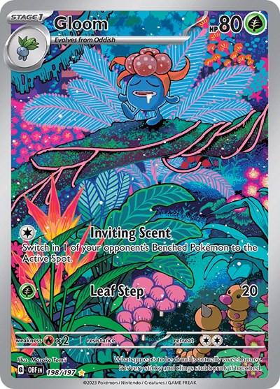 Gloom SV03: Obsidian Flames (198/197) (Illustration Rare)