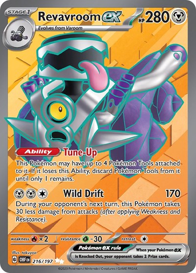 Revavroom ex SV03: Obsidian Flames (216/197) (Ultra Rare)