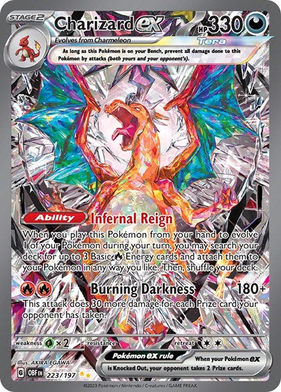 Charizard ex SV03: Obsidian Flames (223/197) (Special Illustration Rare)