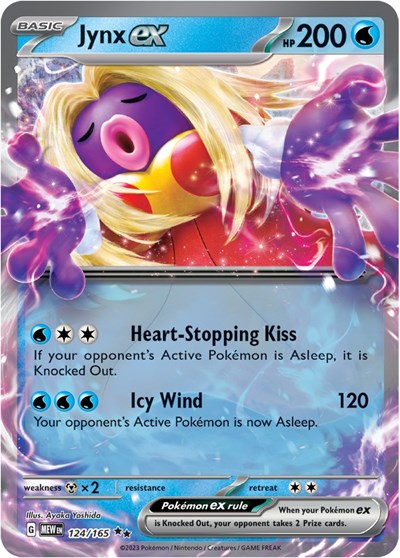 Jynx ex SV: Scarlet & Violet 151 (124/165) (Double Rare)