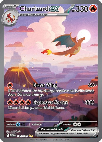 Charizard ex SV: Scarlet & Violet 151 (199/165) (Special Illustration Rare)