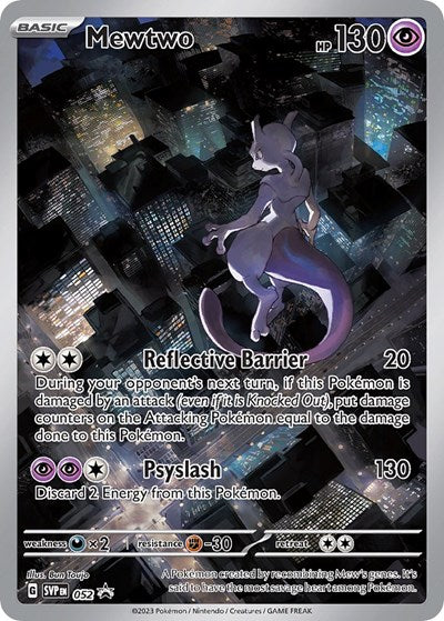 Mewtwo SV: Scarlet & Violet Promo Cards (052) (Promo)