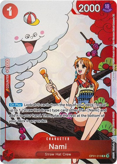 Nami (Gift Collection 2023) One Piece Promotion Cards (OP01-016) (Rare)