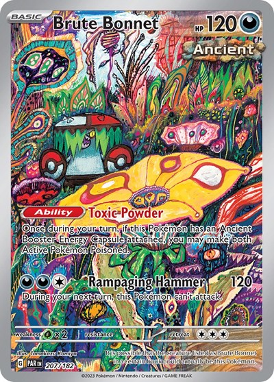 Brute Bonnet SV04: Paradox Rift (207/182) (Illustration Rare)