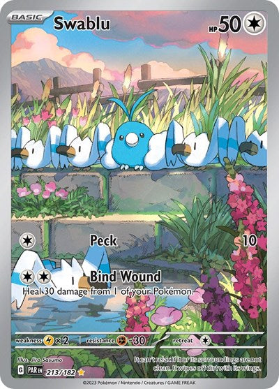 Swablu SV04: Paradox Rift (213/182) (Illustration Rare)