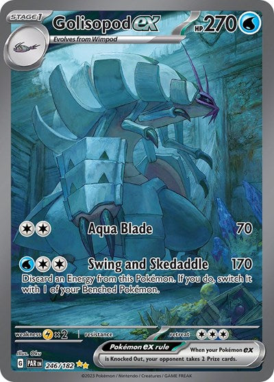 Golisopod ex SV04: Paradox Rift (246/182) (Special Illustration Rare)