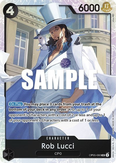 Rob Lucci Awakening of the New Era (OP05-093) (Super Rare)