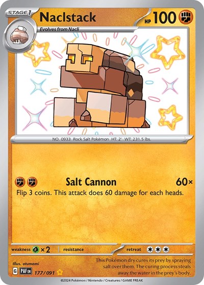 Naclstack SV: Paldean Fates (177/091) (Shiny Rare)
