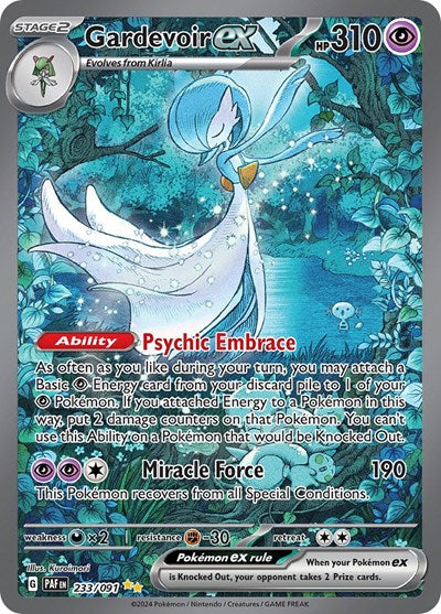 Gardevoir ex SV: Paldean Fates (233/091) (Special Illustration Rare)