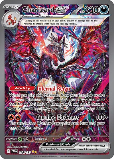 Charizard ex SV: Paldean Fates (234/091) (Special Illustration Rare)