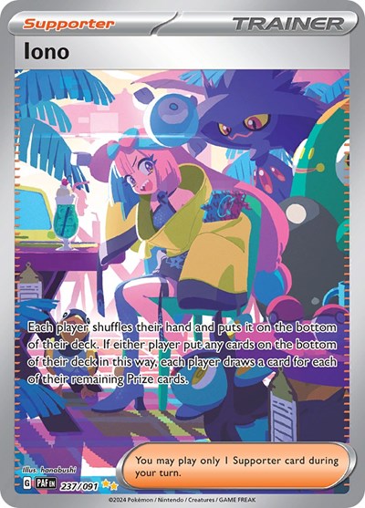 Iono SV: Paldean Fates (237/091) (Special Illustration Rare)