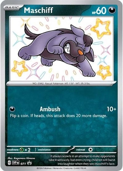 Maschiff SV: Scarlet & Violet Promo Cards (071) (Promo)